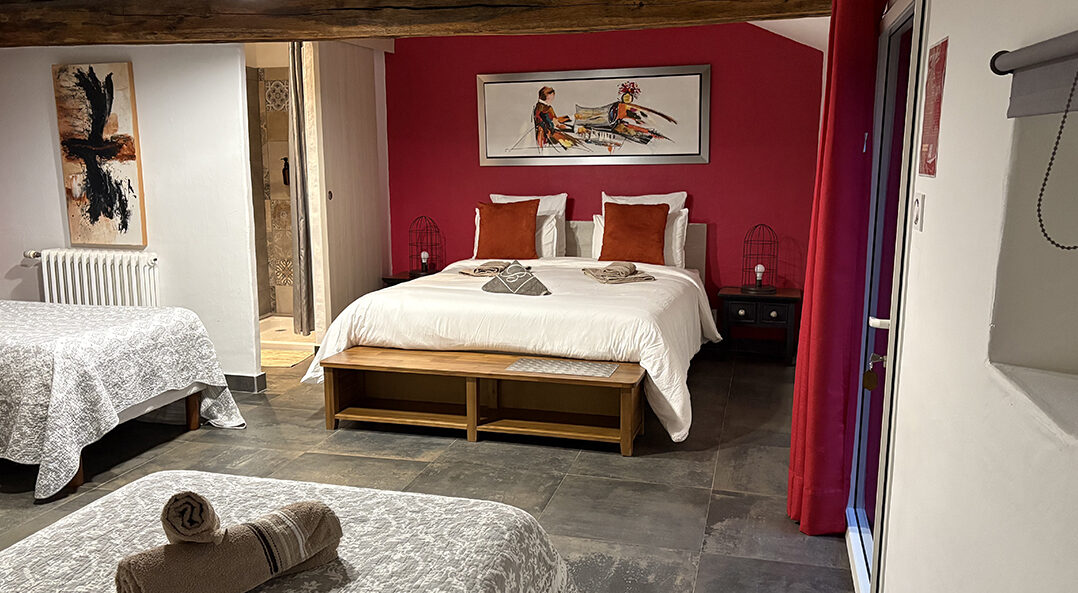 Chambre Terre de Géants – chambre d'hôtes Au Petit Bignon, près du Puy du Fou