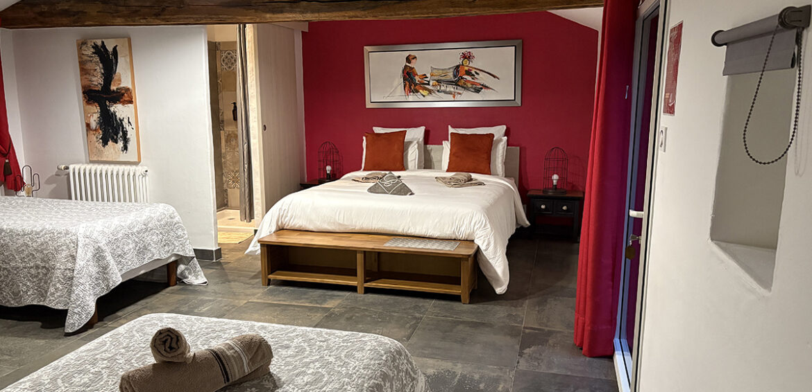 Chambre Terre de Géants – chambre d'hôtes Au Petit Bignon, près du Puy du Fou